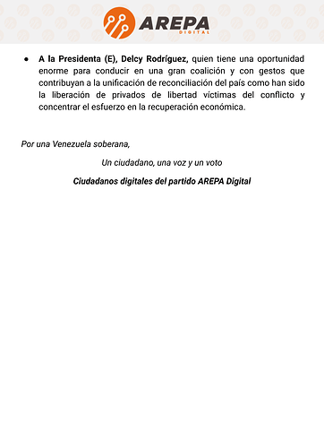 Llamado a la unidad y a la esperanza (4)